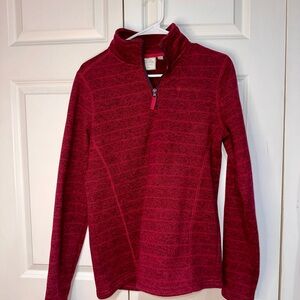 Women's Mountain Warehouse Red Quarter-Zip Pullover